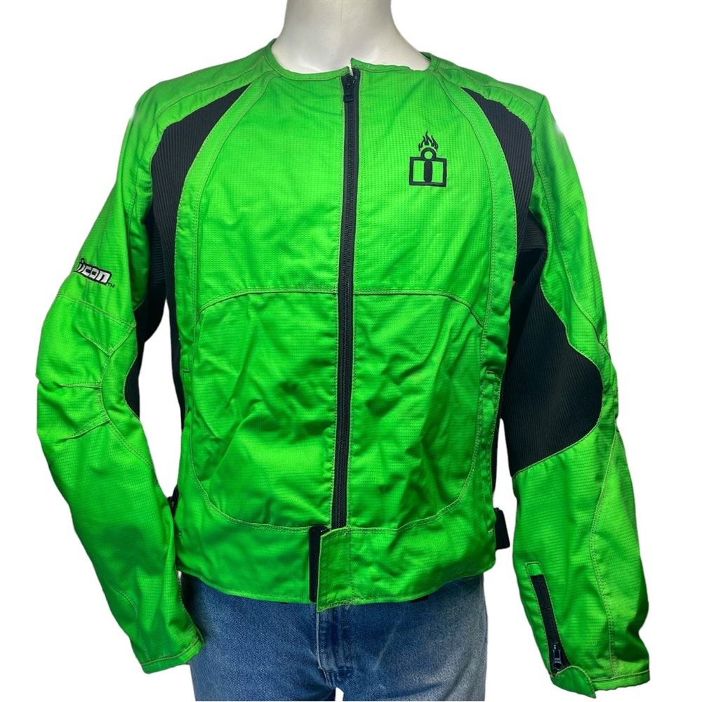 Icon 2XL Merc Asphalt Technologies Armor Motorcycle Jacket XXL